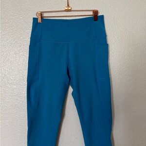 Nicole Miller Sport Vibrant Blue Leggings Women’s Size L